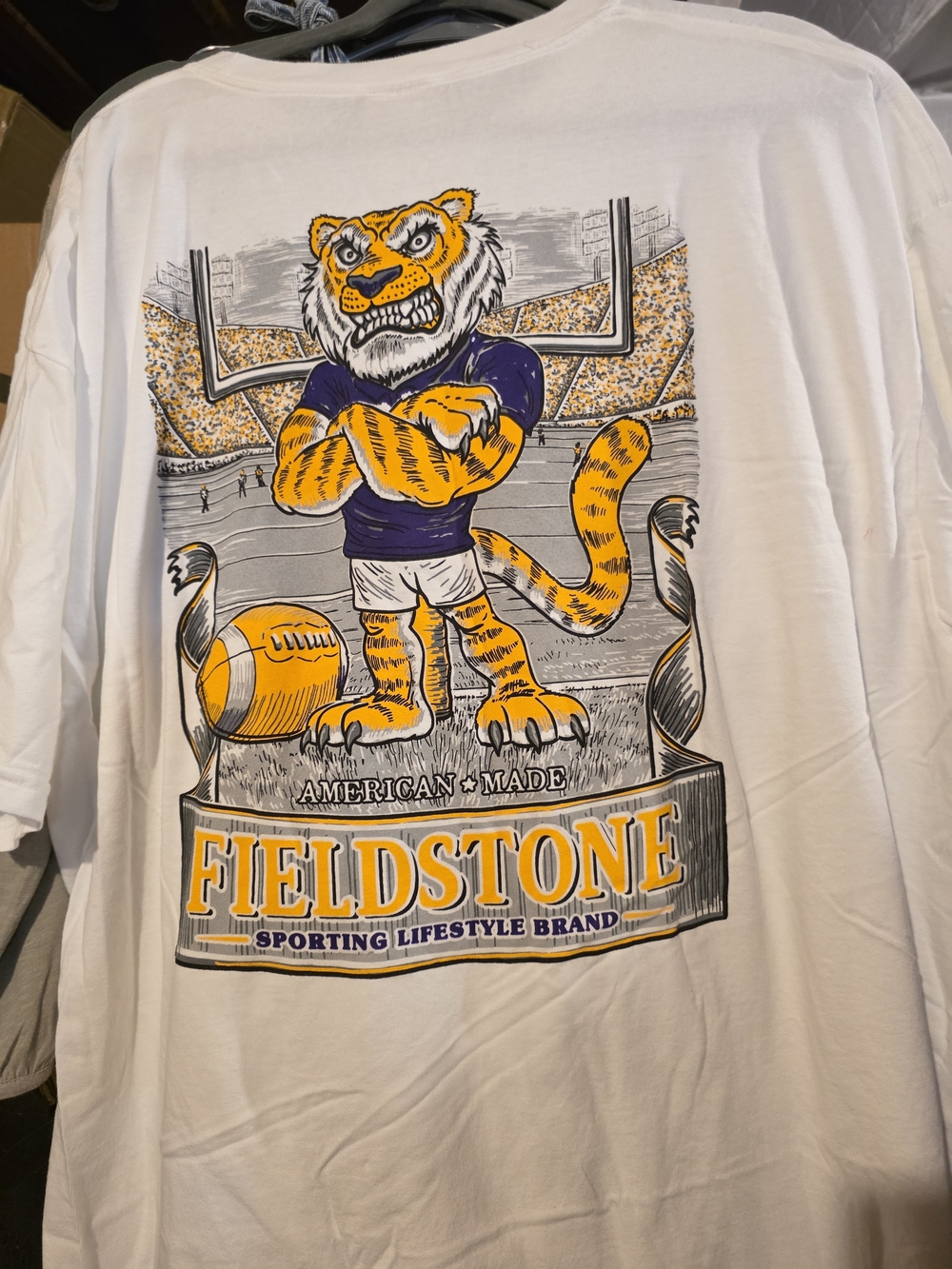 Fieldstone American Made Tiger Graphic Tee - LSU Tigers